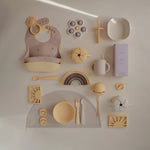 Mushie Silicone Pacifier Case with Strap for Up to Three Pacifiers - Everetts Place Boutique - 