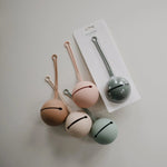 Mushie Silicone Pacifier Case with Strap for Up to Three Pacifiers - Everetts Place Boutique - 