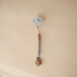 Mushie Silicone Pacifier Clip | Eva - 