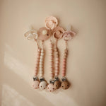 Mushie Silicone Pacifier Clip | Eva - 