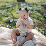 Mushie Silicone Pacifier Clip | Eva - 