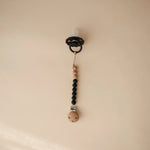 Mushie Silicone Pacifier Clip | Eva - 