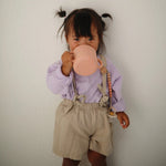 Mushie Silicone Pacifier Clip | Eva - 