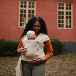 Mushie Silicone Pacifier Clip Eva with Faux Wood Clasp and Colorful Beads - Everetts Place Boutique - 