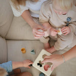 Mushie Silicone Pacifier Clip Hera Durable Food Grade Silicone Bead Design - Everetts Place Boutique - 