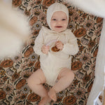 Mushie Silicone Pacifier Clip Hera Durable Food Grade Silicone Bead Design - Everetts Place Boutique - 