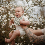 Mushie Silicone Pacifier Clip Hera Durable Food Grade Silicone Bead Design - Everetts Place Boutique - 