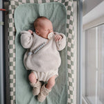 Mushie Silicone Pacifier Clip Hera Durable Food Grade Silicone Bead Design - Everetts Place Boutique - 