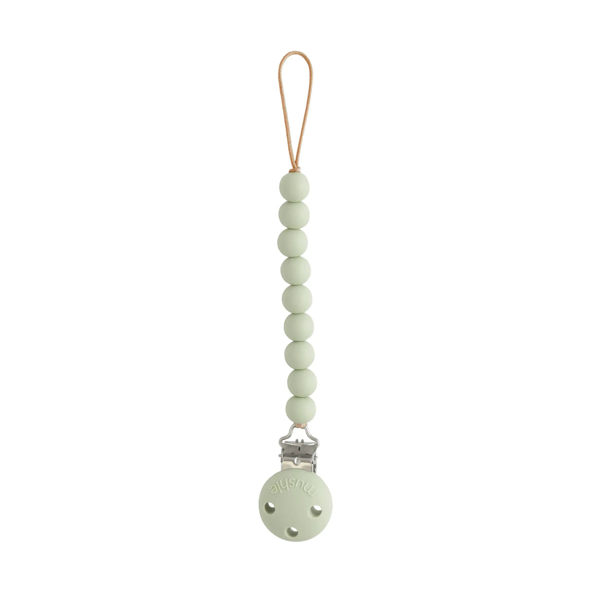 Mushie Silicone Pacifier Clip | Hera - 