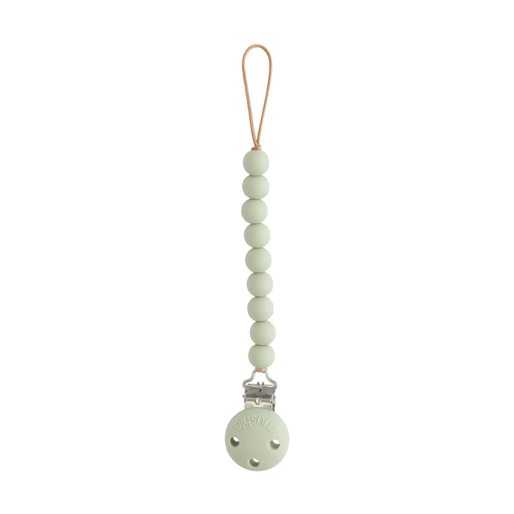Mushie Silicone Pacifier Clip | Hera - 
