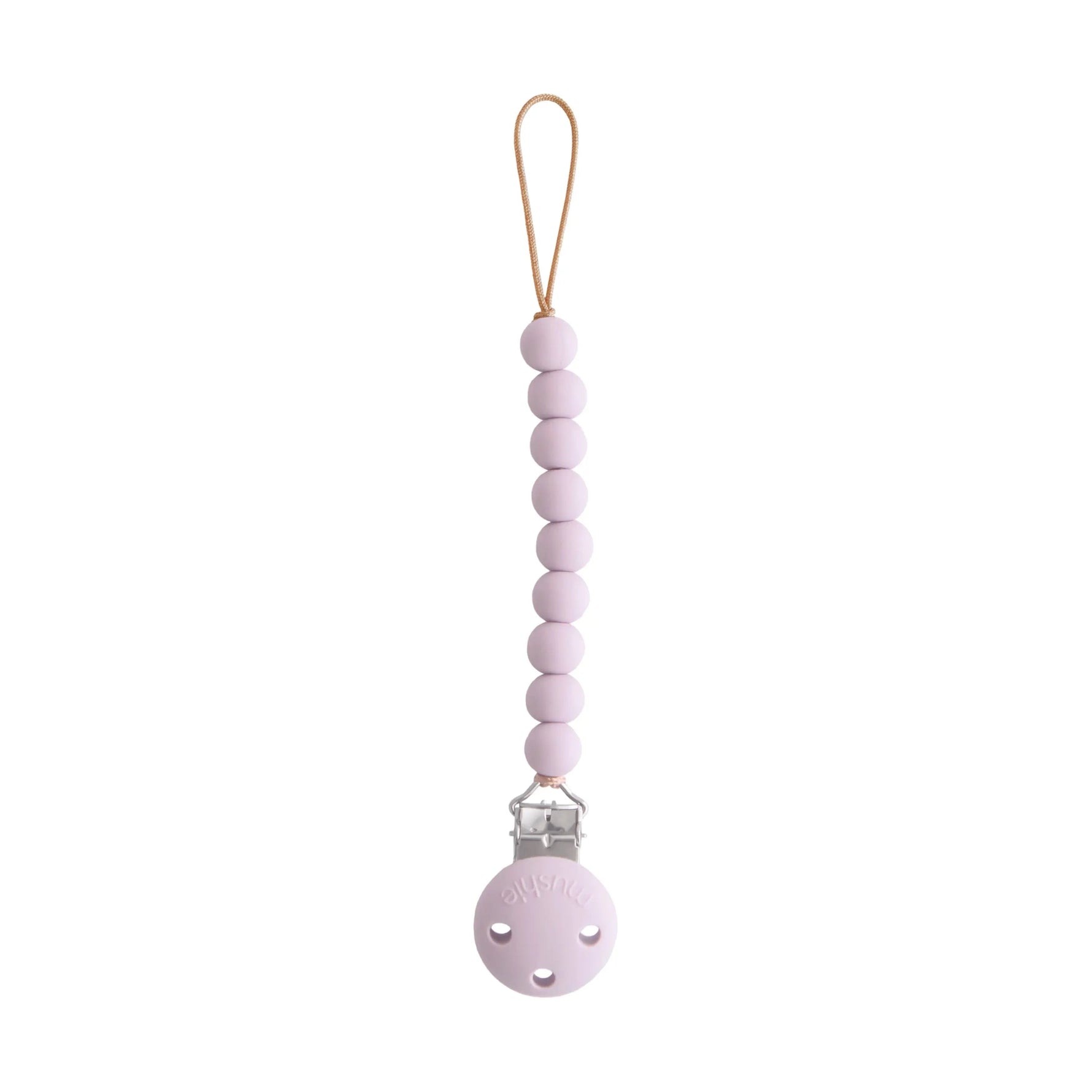 Mushie Silicone Pacifier Clip | Hera - 