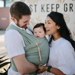 Mushie Silicone Pacifier Clip Luna Durable Food Grade Silicone Clasp for Babies - Everetts Place Boutique - 