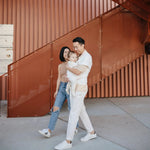 Mushie Silicone Pacifier Clip Luna Durable Food Grade Silicone Clasp for Babies - Everetts Place Boutique - 