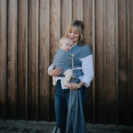 Mushie Silicone Pacifier Clip Luna Durable Food Grade Silicone Clasp for Babies - Everetts Place Boutique - 