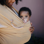 Mushie Silicone Pacifier Clip | Luna - 