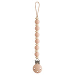 Mushie Silicone Pacifier Clip | Luna - 