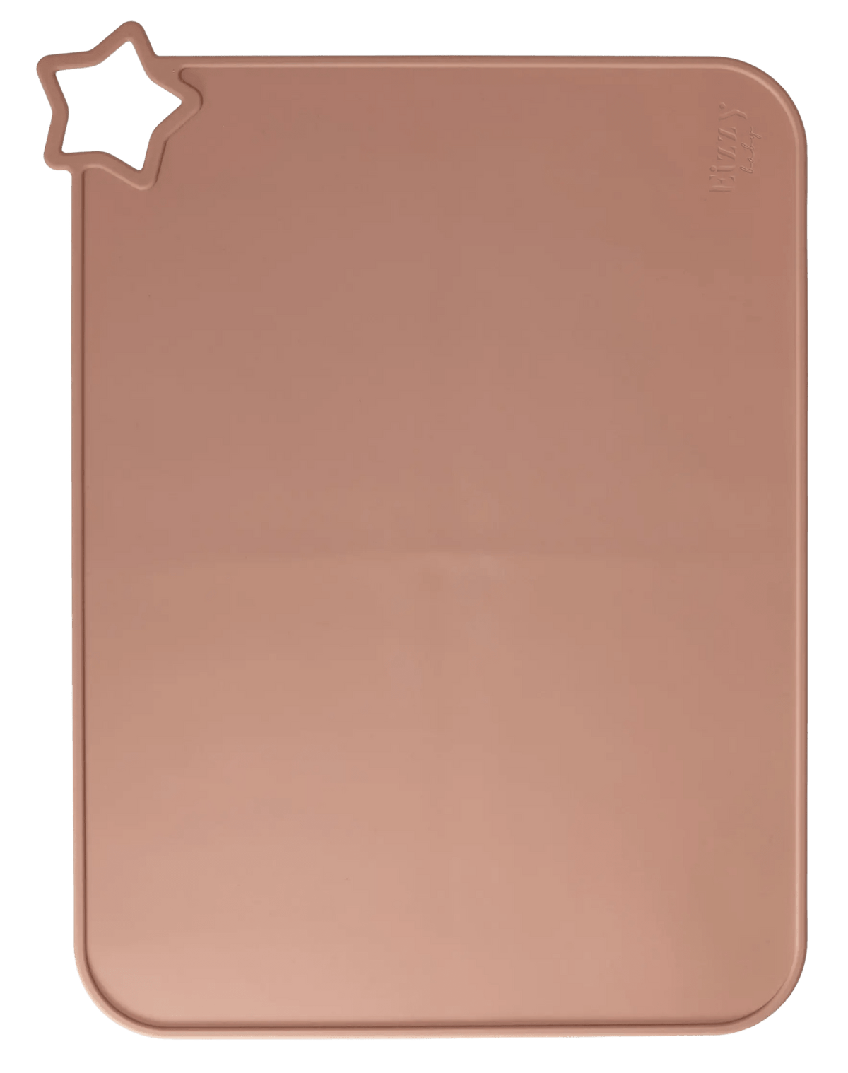 Silicone Place Mat (Muted Pink) - Brown, Mousepad | Everetts Place