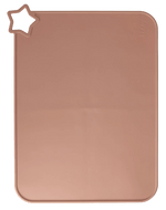 Silicone Place Mat (Muted Pink) - Brown, Mousepad | Everetts Place