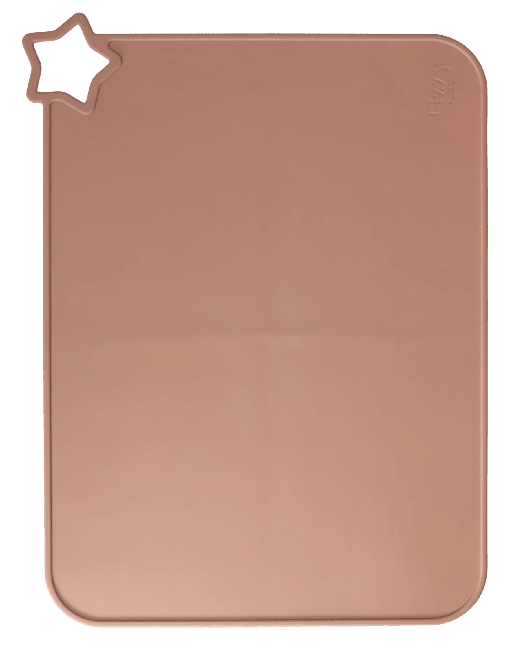 Silicone Place Mat (Muted Pink) - Brown, Mousepad | Everetts Place