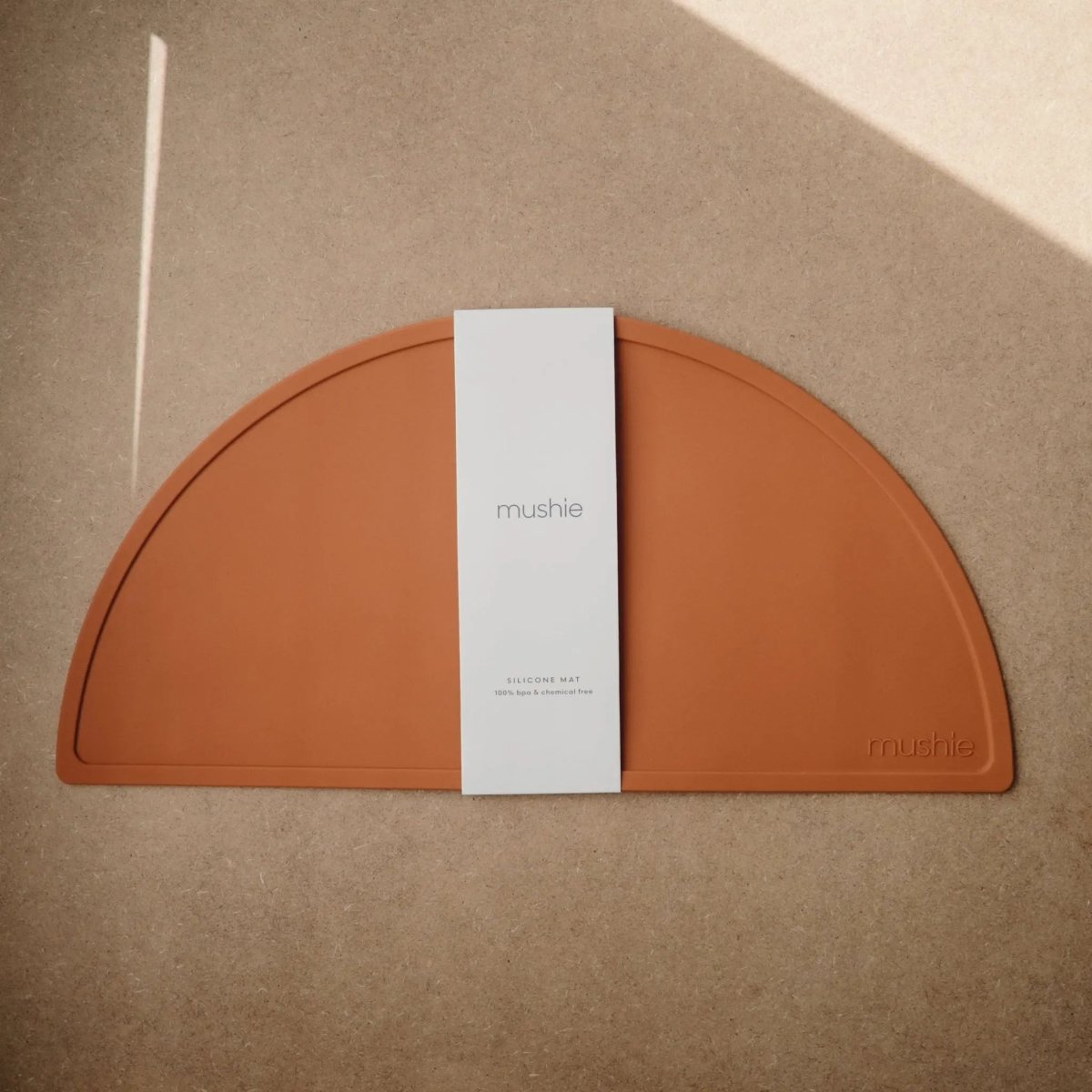 Mushie Silicone Placemat for Kids Durable and Easy to Clean Food Grade Silicone Stylish Design - 