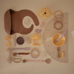 Mushie Silicone Placemat for Kids Durable and Easy to Clean Food Grade Silicone Stylish Design - 