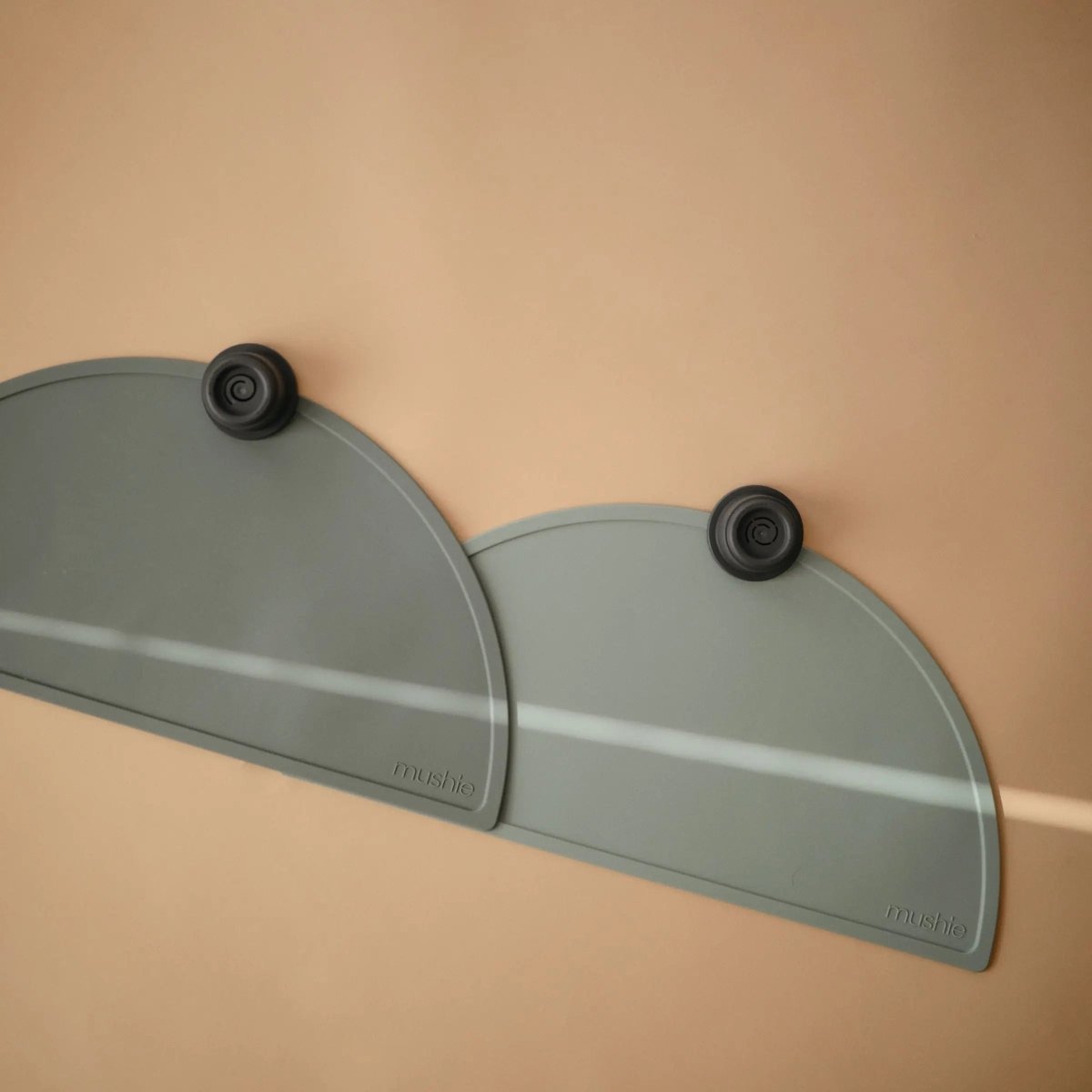 Mushie Silicone Placemat for Kids Durable and Easy to Clean Food Grade Silicone Stylish Design - 