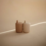 Mushie Silicone Sippy Cup for Toddlers Leak Resistant Easy Grip Design - Everetts Place Boutique - 