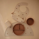 Mushie Silicone Sippy Cup for Toddlers Leak Resistant Easy Grip Design - Everetts Place Boutique - 