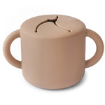 Mushie Silicone Snack Cup with Easy Grip Handles Spill Proof Design for Toddlers - Everetts Place Boutique - 