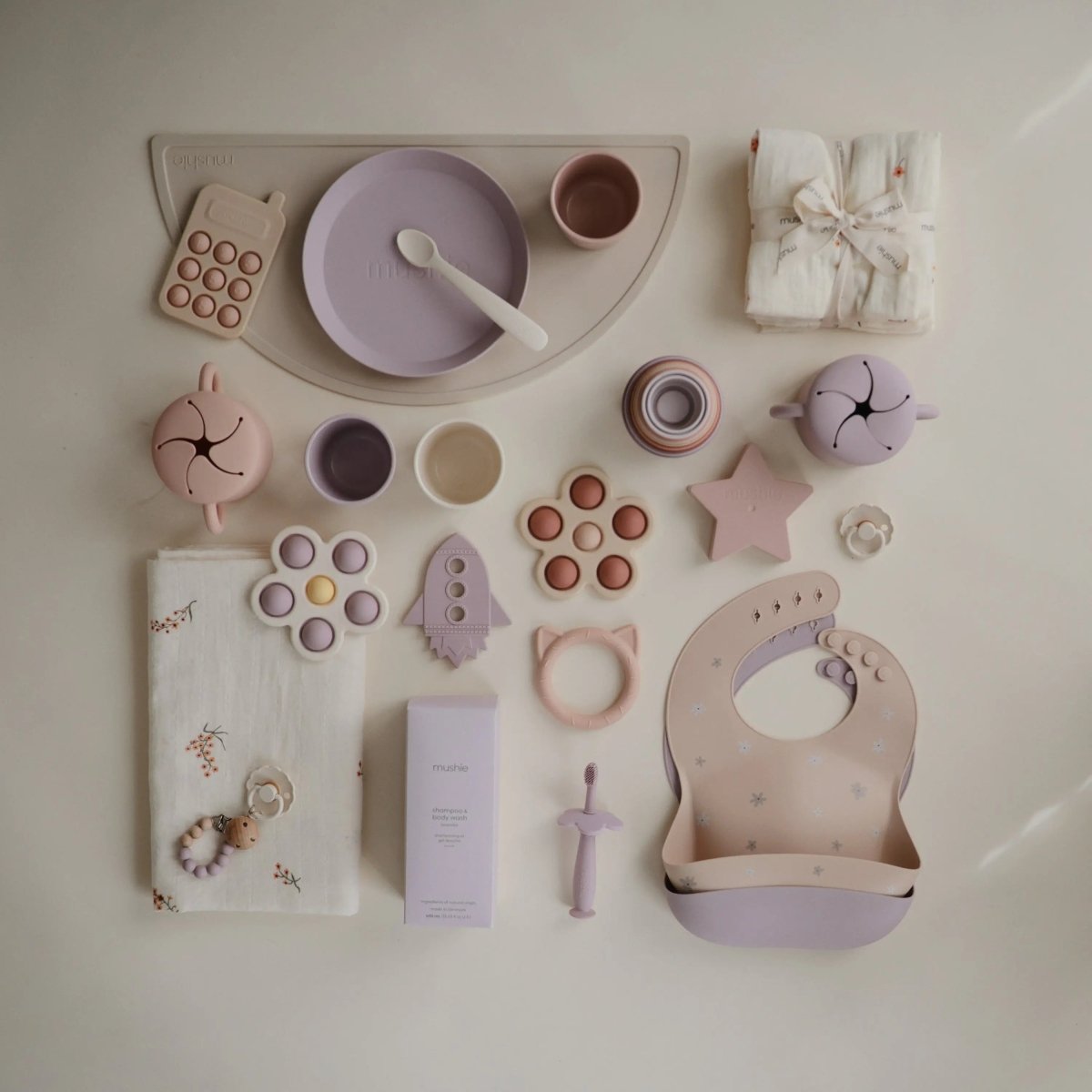 Mushie Silicone Snack Cup with Easy Grip Handles Spill Proof Design for Toddlers - Everetts Place Boutique - 