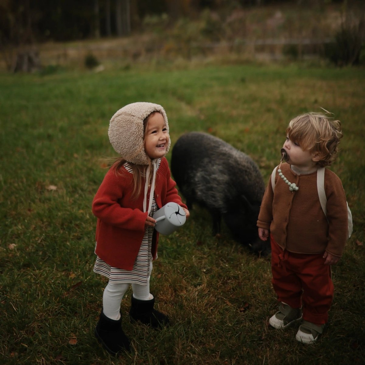 Mushie Silicone Snack Cup with Easy Grip Handles Spill Proof Design for Toddlers - Everetts Place Boutique - 