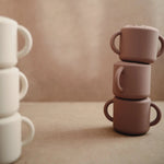 Mushie Silicone Snack Cup with Easy Grip Handles Spill Proof Design for Toddlers - Everetts Place Boutique - 