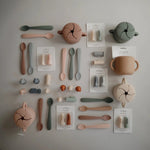 Mushie Silicone Snack Cup with Easy Grip Handles Spill Proof Design for Toddlers - Everetts Place Boutique - 