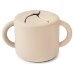 Mushie Silicone Snack Cup with Easy Grip Handles Spill Proof Design for Toddlers - Everetts Place Boutique - 