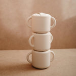 Mushie Silicone Snack Cup with Easy Grip Handles Spill Proof Design for Toddlers - Everetts Place Boutique - 