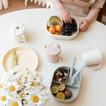 Mushie Silicone Snack Cup with Easy Grip Handles Spill Proof Design for Toddlers - Everetts Place Boutique - 