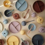 Mushie Silicone Snack Cup with Easy Grip Handles Spill Proof Design for Toddlers - Everetts Place Boutique - 