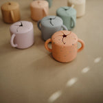 Mushie Silicone Snack Cup with Easy Grip Handles Spill Proof Design for Toddlers - Everetts Place Boutique - 