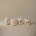 Mushie Silicone Snack Cup with Easy Grip Handles Spill Proof Design for Toddlers - Everetts Place Boutique - 