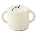 Mushie Silicone Snack Cup with Easy Grip Handles Spill Proof Design for Toddlers - Everetts Place Boutique - 