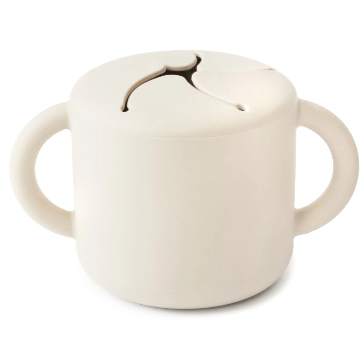 Mushie Silicone Snack Cup with Easy Grip Handles Spill Proof Design for Toddlers - Everetts Place Boutique - 