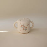 Mushie Silicone Snack Cup with Easy Grip Handles Spill Proof Design for Toddlers - Everetts Place Boutique - 