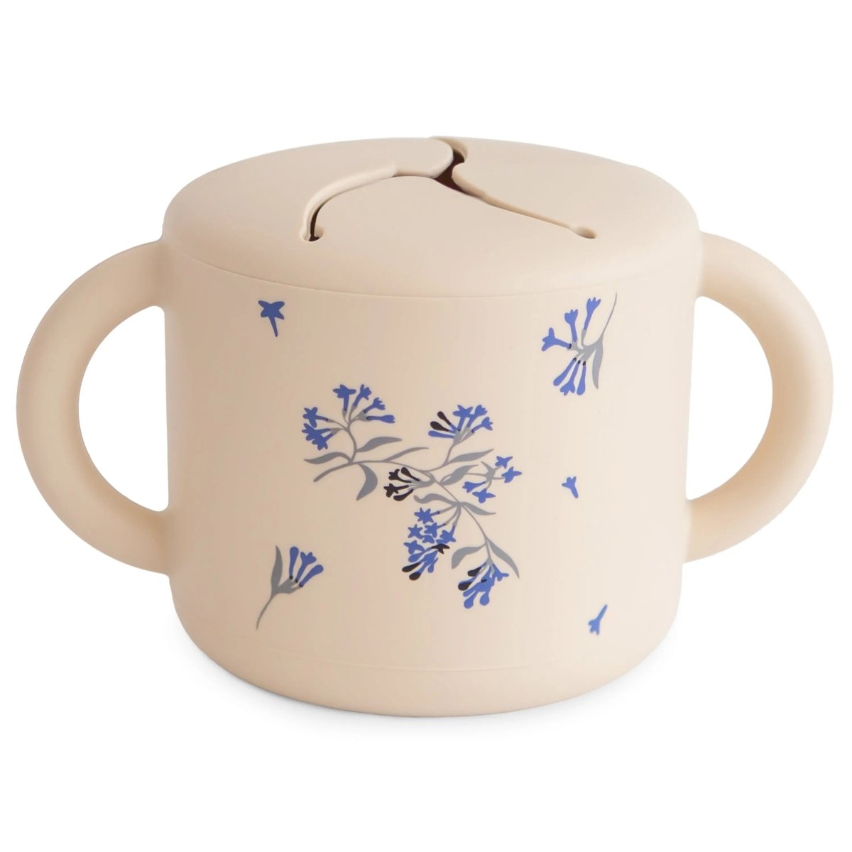 Mushie Silicone Snack Cup with Easy Grip Handles Spill Proof Design for Toddlers - Everetts Place Boutique - 