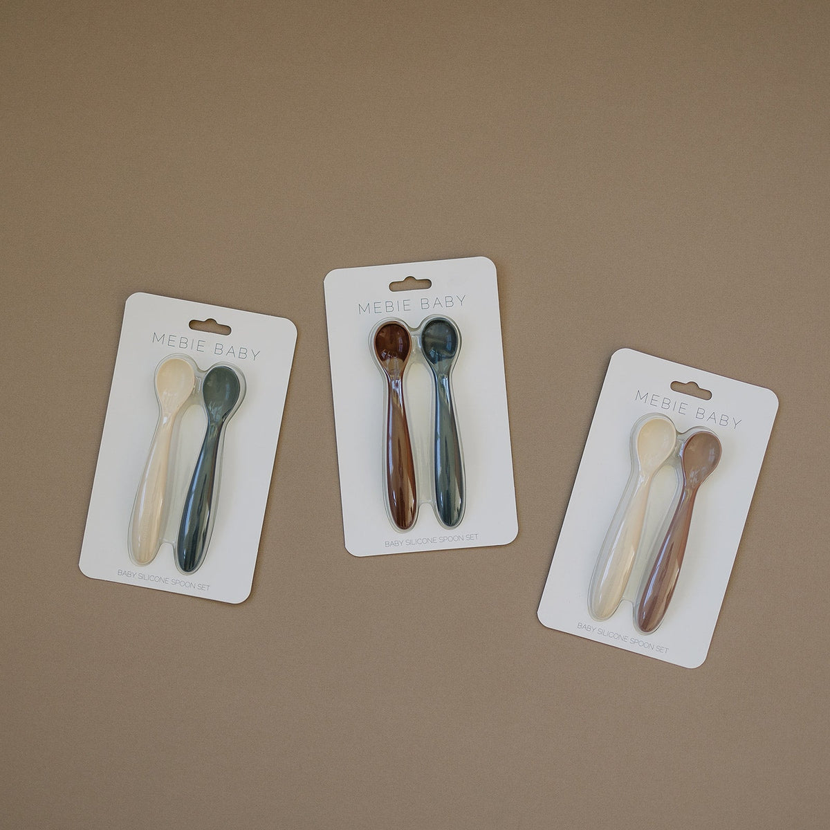 Mebie Baby Silicone Spoon sets - 