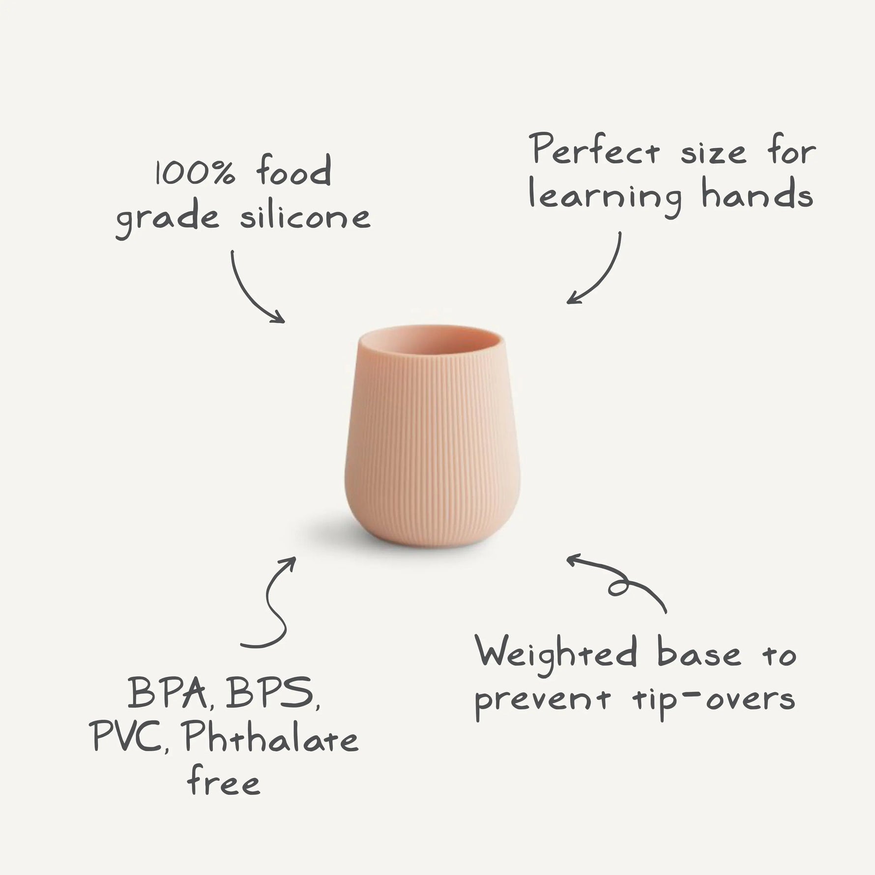Mushie Silicone Starter Cup - 