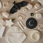 Mushie Silicone Suction Bowl for Kids Food Grade Heat Resistant Safe Feeding - 