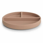 Mushie Silicone Suction Plate for Babies Food Grade Safe Design Minimizes Spills - 