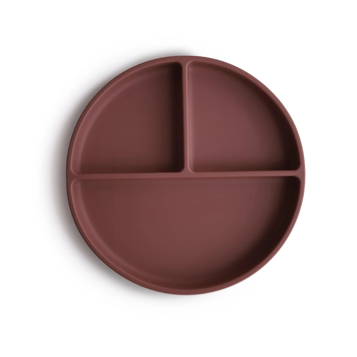 Mushie Silicone Suction Plate for Babies Food Grade Safe Design Minimizes Spills - Everetts Place Boutique - 