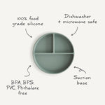 Mushie Silicone Suction Plate - 