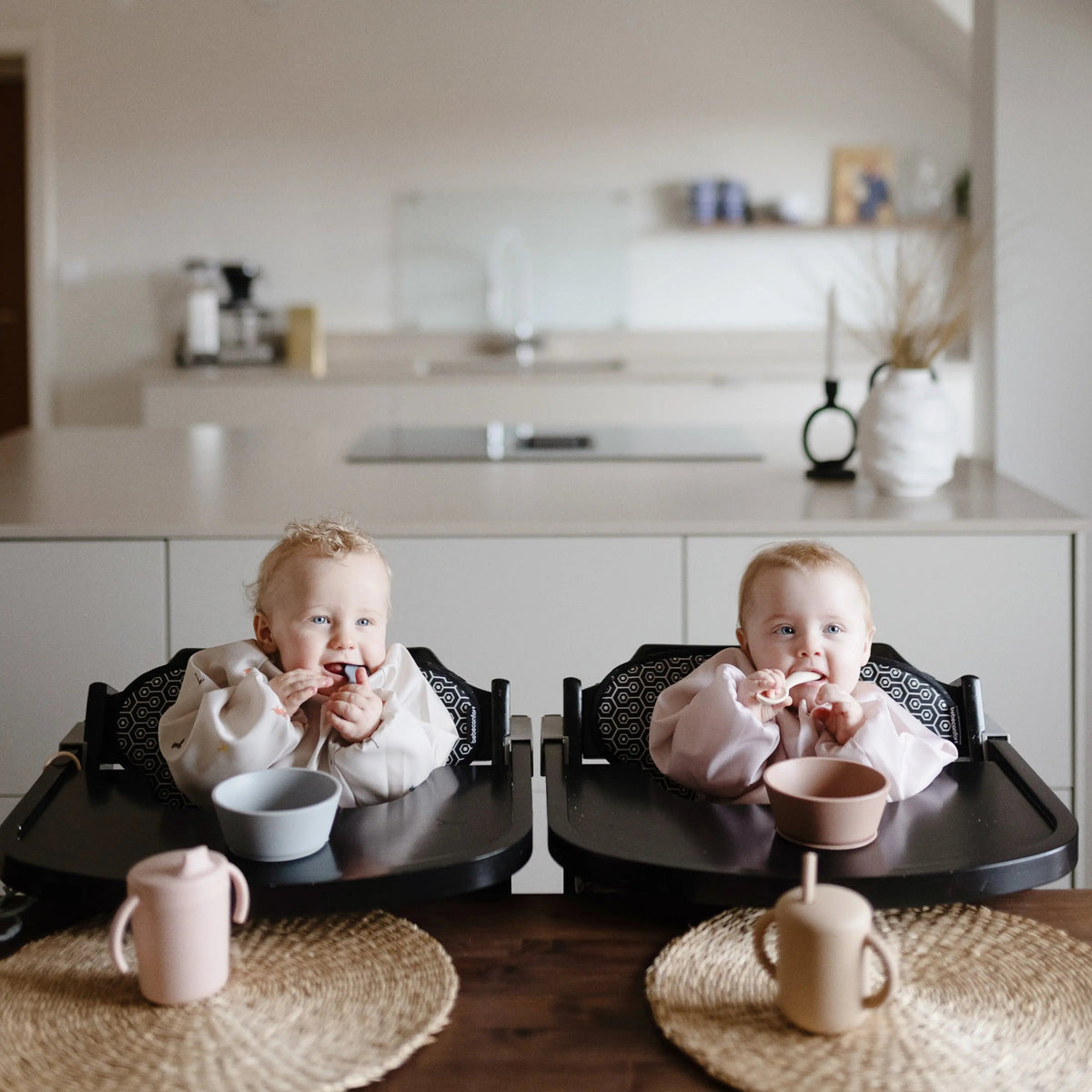 Mushie Silicone Toddler Starter Spoons - 